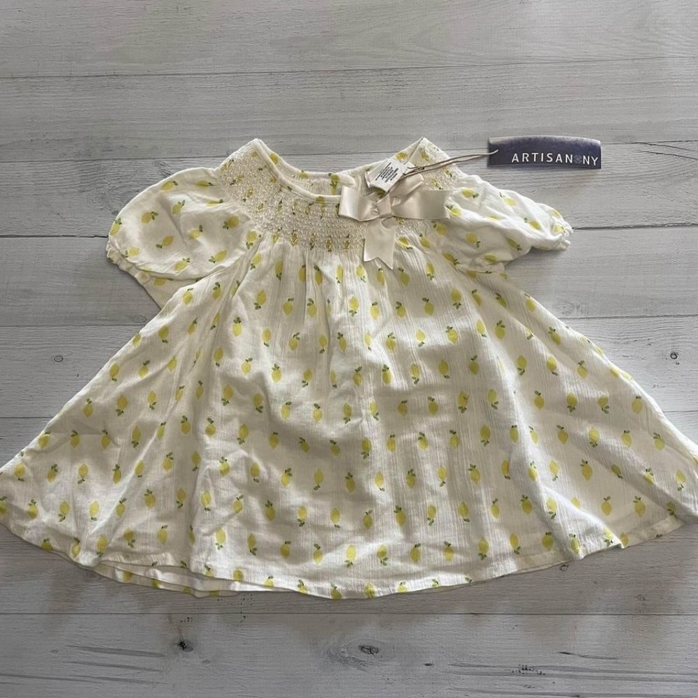 artisian NY lemon dress 24 months‎
